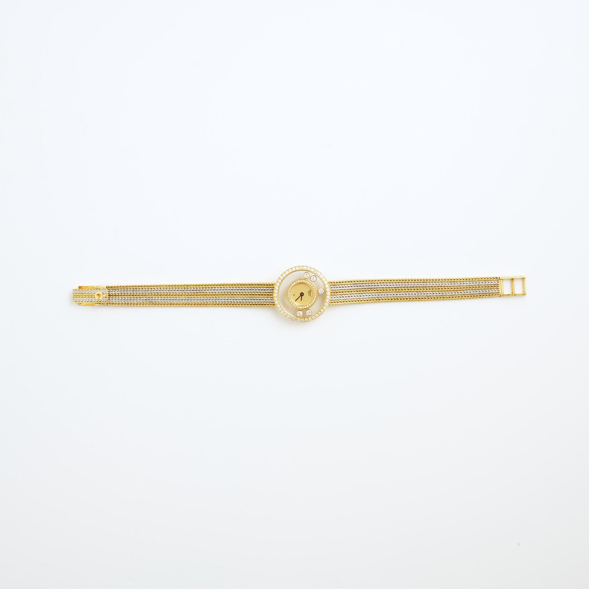 Chopard — "Happy Diamonds" Yellow Gold & White Gold
