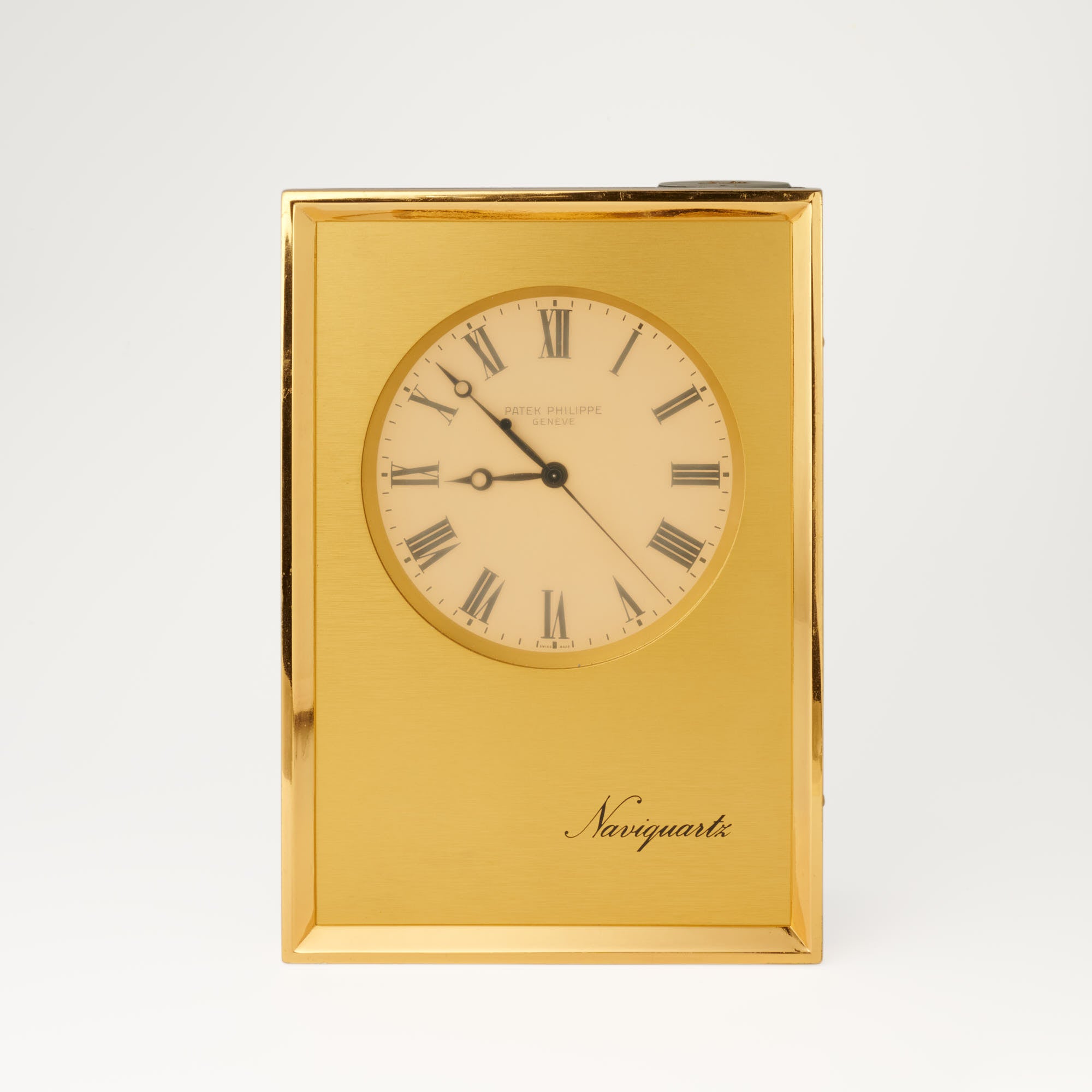 Patek Philippe — Aqua-Quartz Table Clock Vintage