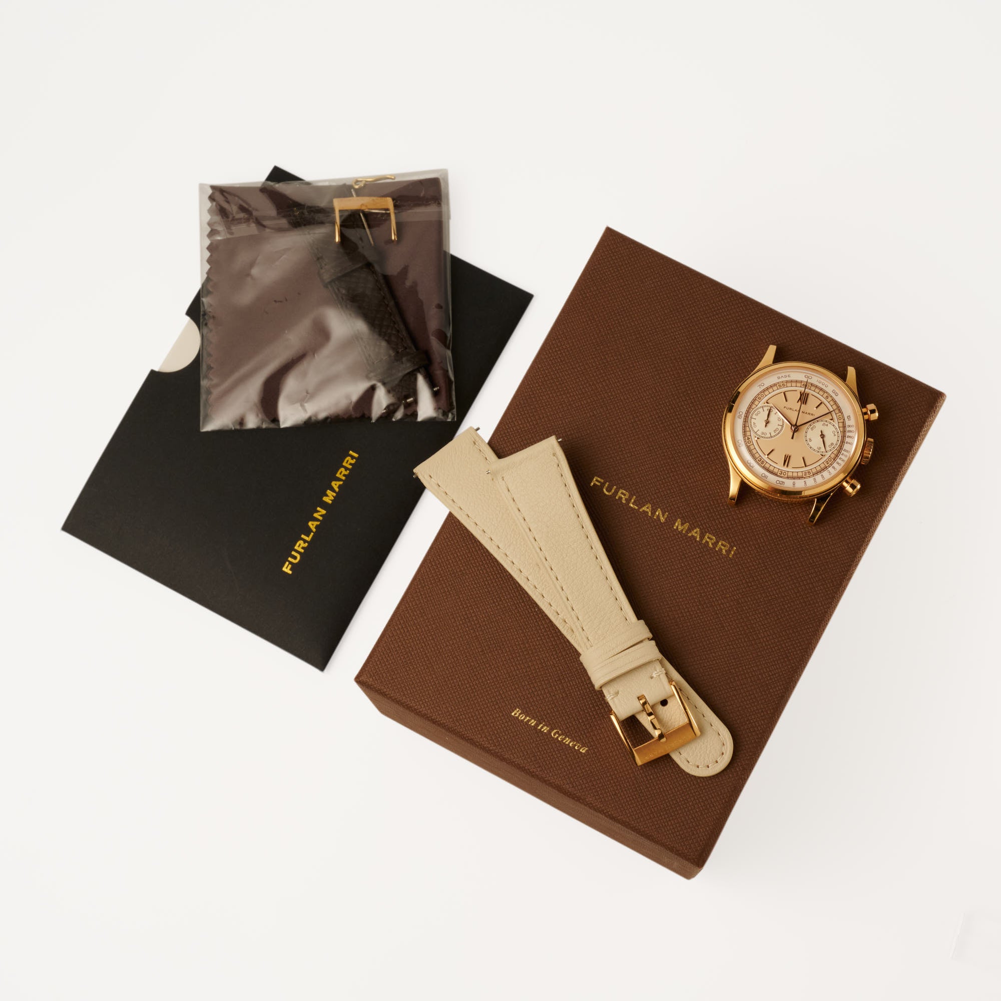 Furlan Marri — Chronograph (Quartz), Gold-Plated