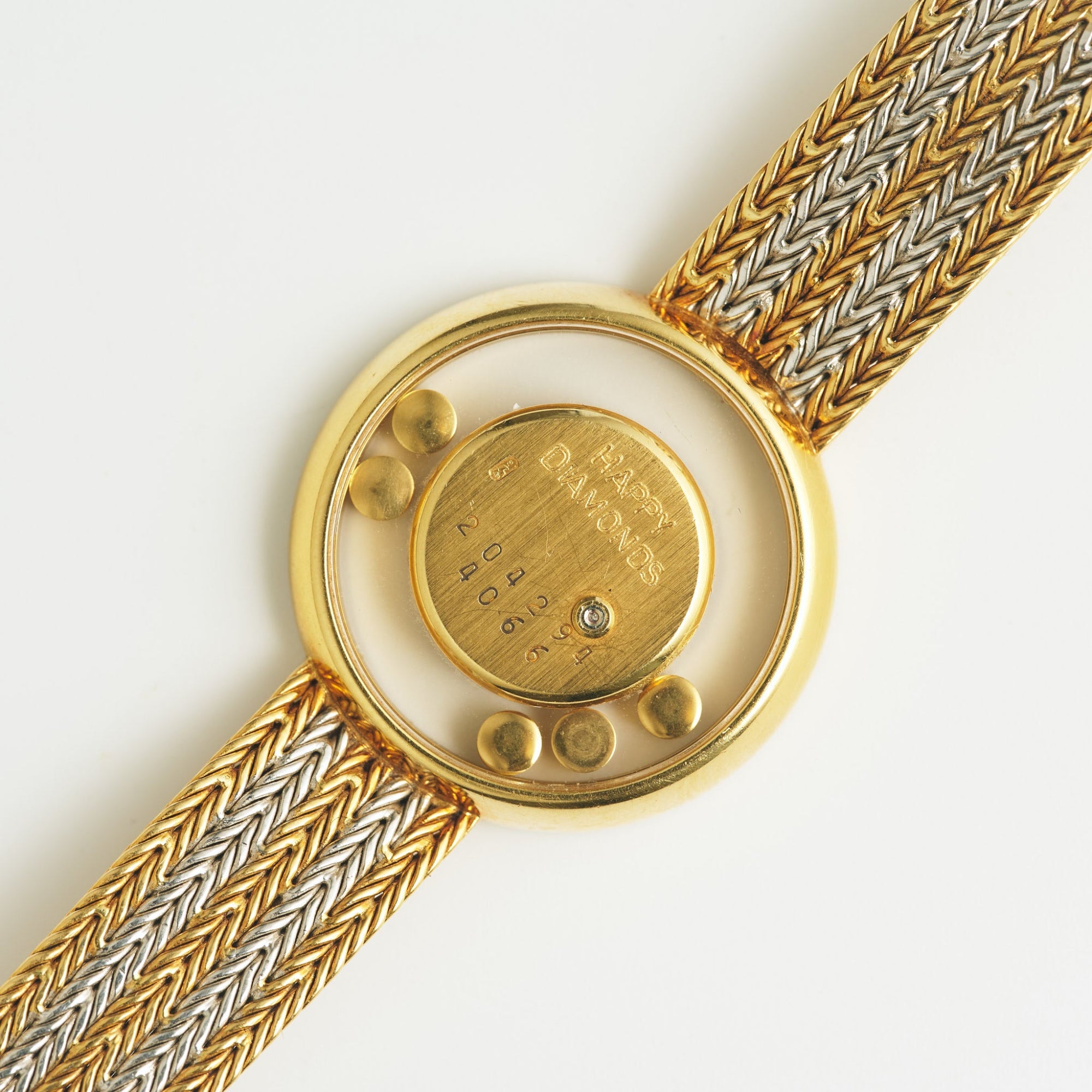 Chopard — "Happy Diamonds" Yellow Gold & White Gold